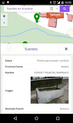 Fuentes de Andalucía android App screenshot 0