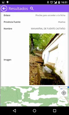 Fuentes de Andalucía android App screenshot 1